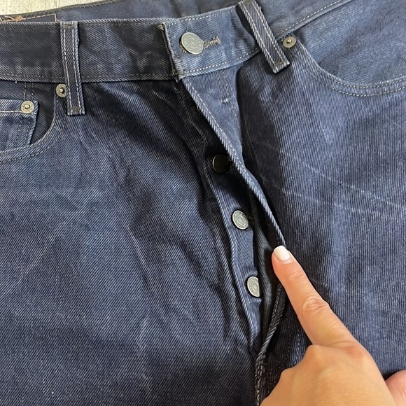 Levi’s 501 Button Fly Jeans Size 36 - Picture 4 of 8